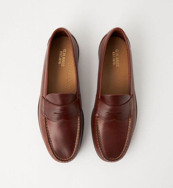 UNITED ARROWS green label relaxing「【別注】＜G.H.BASS＞GLR DECK LOGAN ローファー」|ローファー|