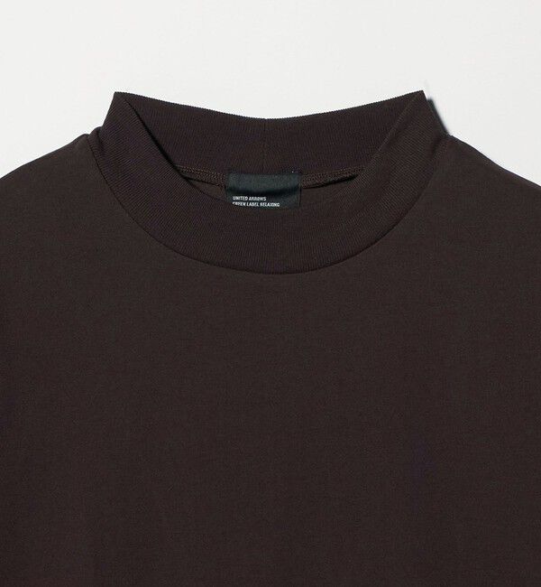 UNITED ARROWS green label relaxing「【WEB限定】JUST fit デイリー モック 半袖 Ｔシャツ カットソー -吸水速乾・抗菌-」|Tシャツ・カットソー|