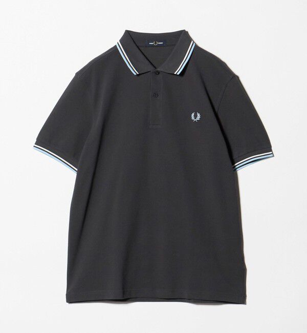 UNITED ARROWS green label relaxing「＜FRED PERRY＞ツインティップ ポロシャツ」|ポロシャツ|DK.GRAY