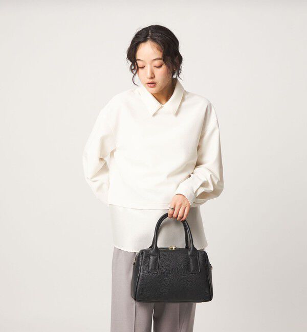 UNITED ARROWS green label relaxing「＜PRATO＞スクエア ボストンバッグ」|ボストンバッグ|