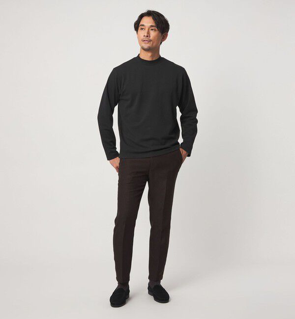 UNITED ARROWS green label relaxing「【WEB限定】JUST fit ウォームブレンド 長袖 カットソー -吸湿発熱-」|Tシャツ・カットソー|