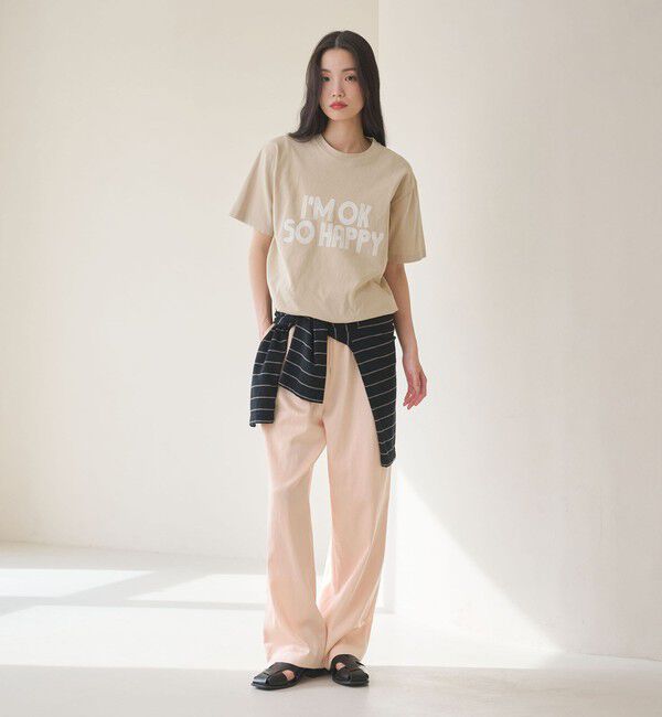 BEAUTY&YOUTH UNITED ARROWS「サテンドロースト ワイドパンツ ウォッシャブル」|その他|
