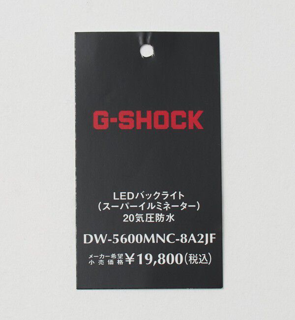 BEAUTY&YOUTH UNITED ARROWS「＜G-SHOCK＞DW-5600MNC 腕時計」|腕時計|