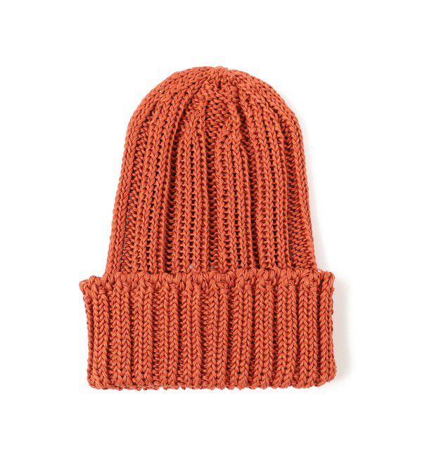 BEAMS PLUS「Watch Cap Linen Like Cotton」|腕時計|ORANGE