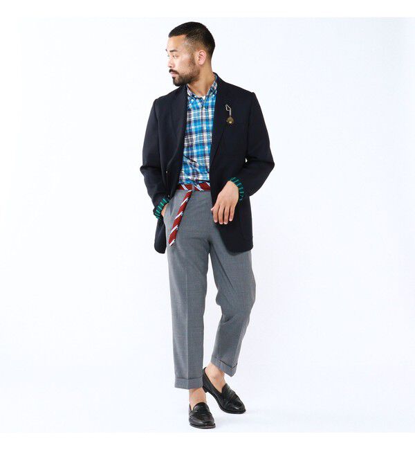 BEAMS PLUS「Double Ring Ribbon Belt」|ベルト|