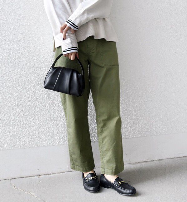 SHIPS for women「【WEB限定】ストレッチ ベーシック ベイカー パンツ」|その他|