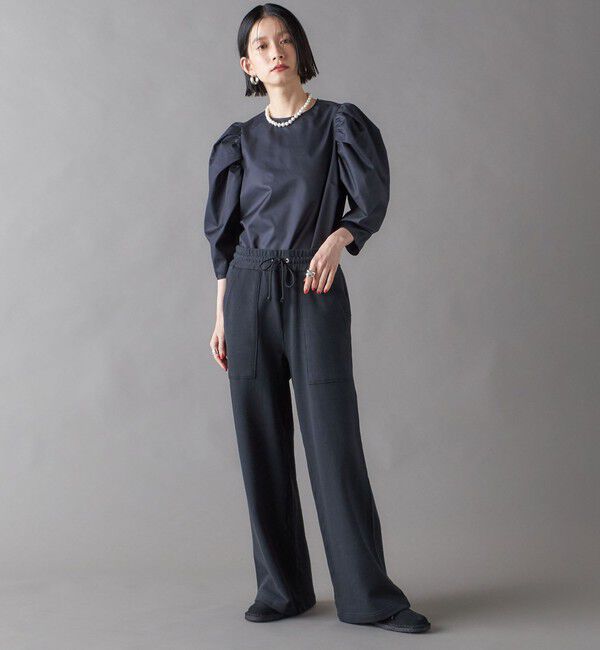 SHIPS for women「SHIPS NINE CASE:〈洗濯機可能〉パフスリーブ ブラウス」|シャツ・ブラウス|