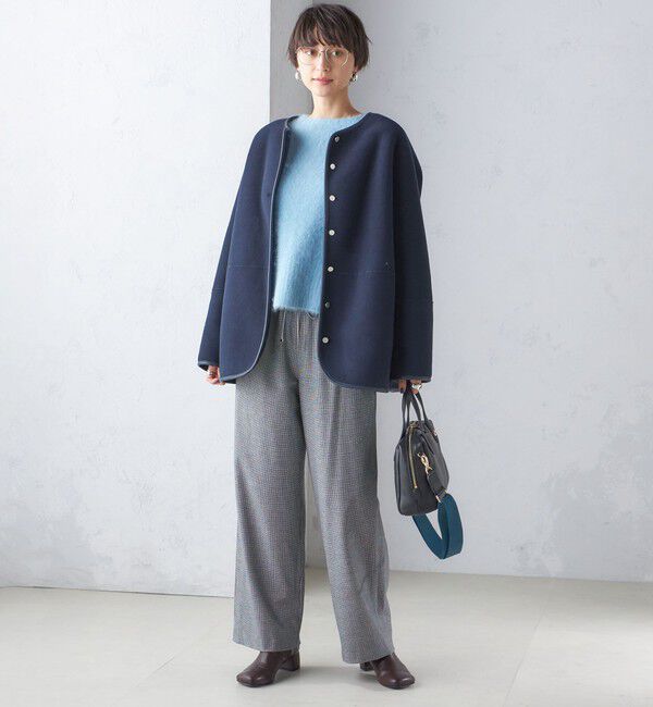 SHIPS for women「〈手洗い可能〉両面起毛 ドロスト パンツ」|その他|
