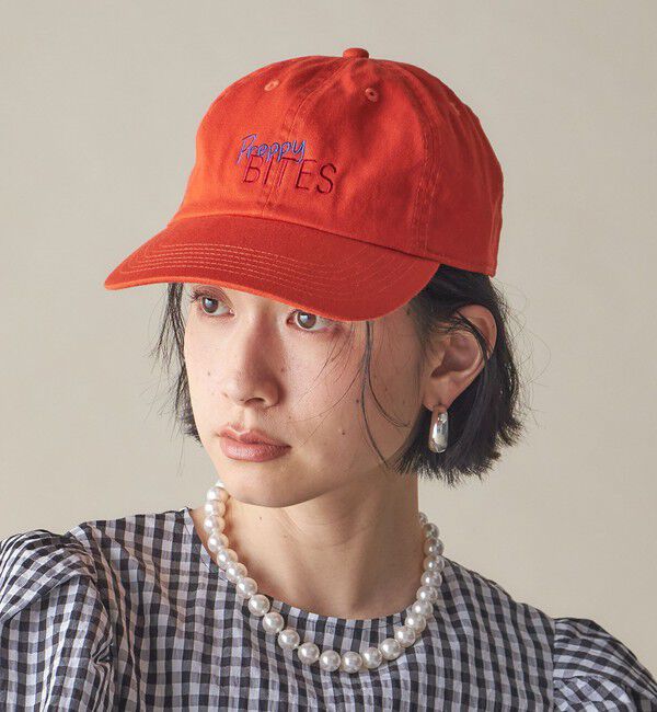 SHIPS for women「SHIPS NINE CASE:エンブロイダリー キャップ」|キャップ・キャスケット|