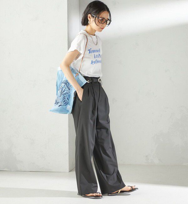 SHIPS for women「【SHIPS別注】TENNESSEE:フレンチ スリーブ プルオーバー」|タンクトップ|