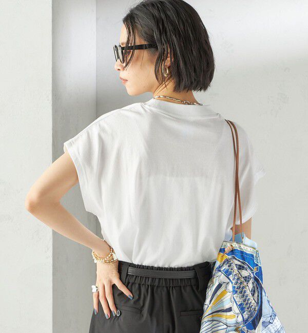 SHIPS for women「【SHIPS別注】TENNESSEE:フレンチ スリーブ プルオーバー」|タンクトップ|