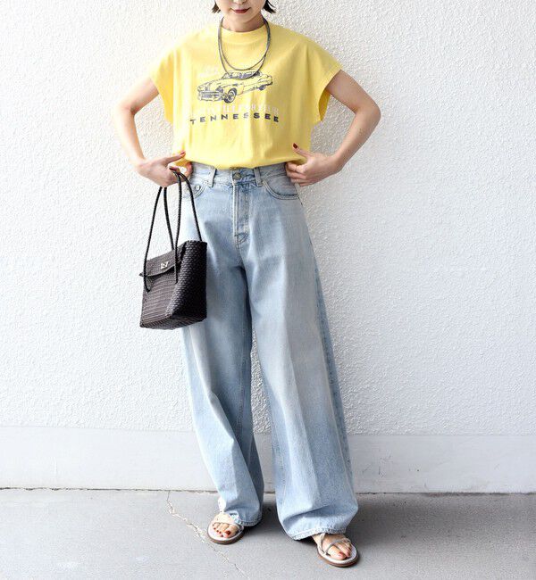 SHIPS for women「【SHIPS別注】TENNESSEE:フレンチ スリーブ プルオーバー」|タンクトップ|