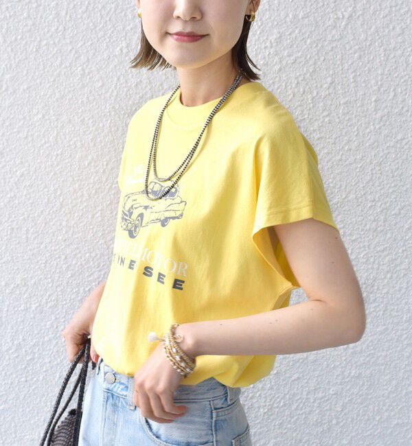 SHIPS for women「【SHIPS別注】TENNESSEE:フレンチ スリーブ プルオーバー」|タンクトップ|