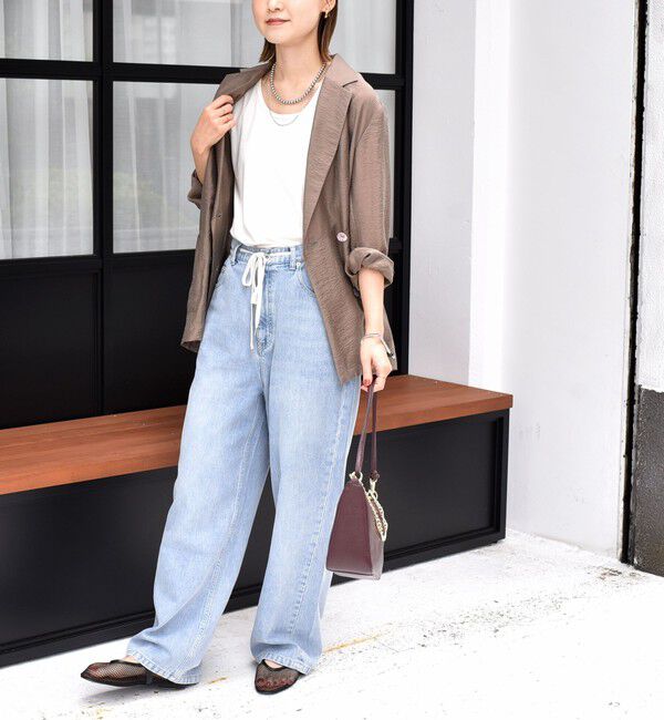 SHIPS for women「〈手洗い可能〉ポリエステル スノー ベロア 前後 2WAY タンクトップ」|タンクトップ|