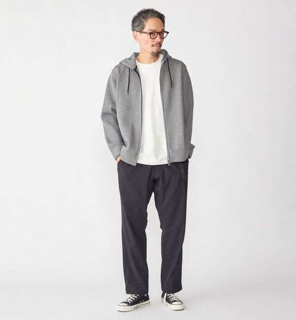 SHIPS「SHIPS:〈吸水速乾/通気性〉メッシュ ダブルニット ジップ パーカー」|パーカー|