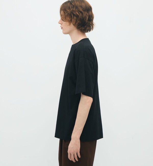 CABaN「CABaN コットン ドロップショルダークルーネックプルオーバー」|Tシャツ・カットソー|