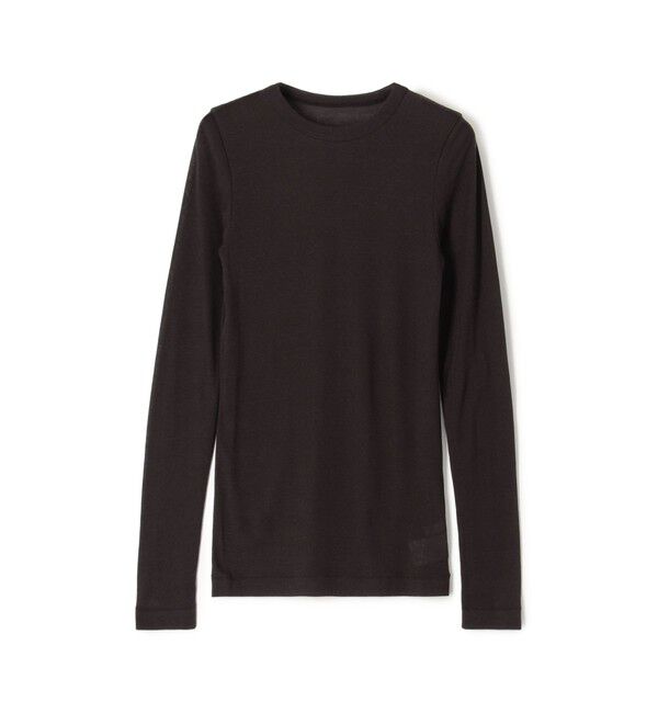 MACPHEE「シアージャージー クルーネックプルオーバー」|Tシャツ・カットソー|49 ダークブラウン