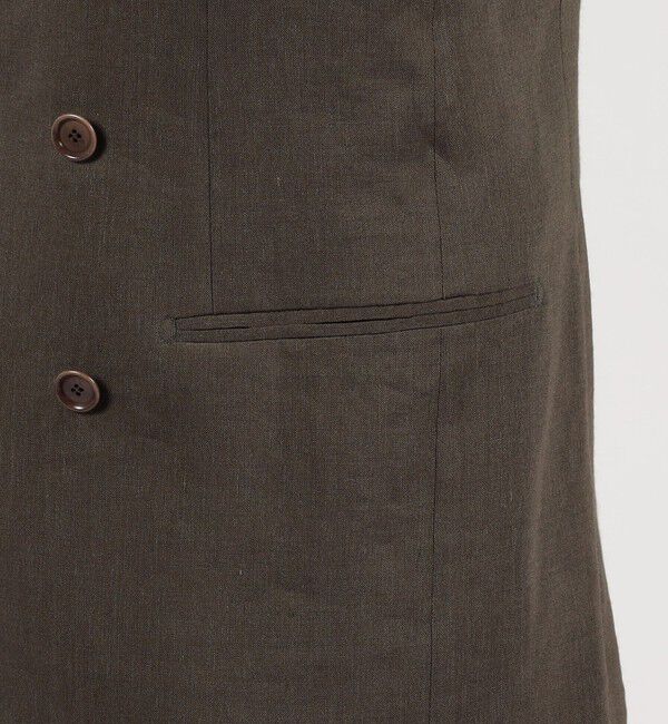 TOMORROWLAND MENS「【別注】De Petrillo ストレッチトロピカル ダブルブレステッド6Bジャケット」|テーラードジャケット|