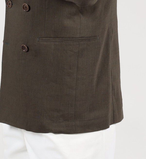 TOMORROWLAND MENS「【別注】De Petrillo ストレッチトロピカル ダブルブレステッド6Bジャケット」|テーラードジャケット|