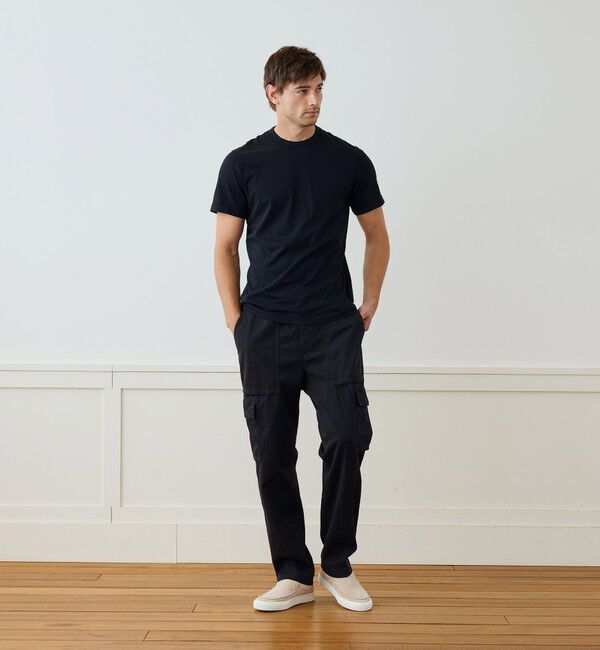JAMES PERSE「コットンジャージー クルーネックTシャツ MBEL3614」|Tシャツ・カットソー|