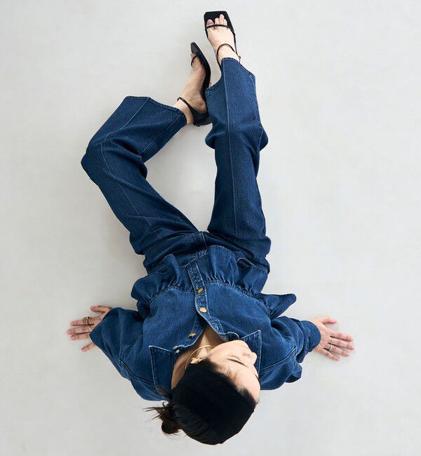 Rie Miller「【RM denim】センタープレスデニム」|デニム|