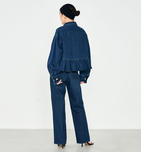 Rie Miller「【RM denim】センタープレスデニム」|デニム|