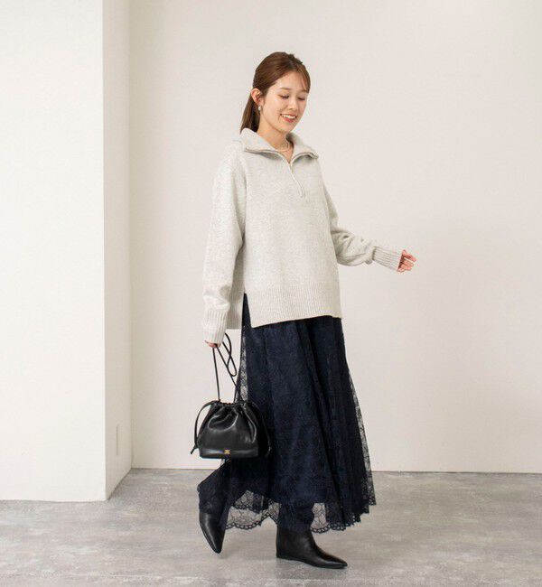 NOLLEY'S「【WEB＆一部店舗限定カラー】ウォッシャブル総レースマチスカート」|スカート|
