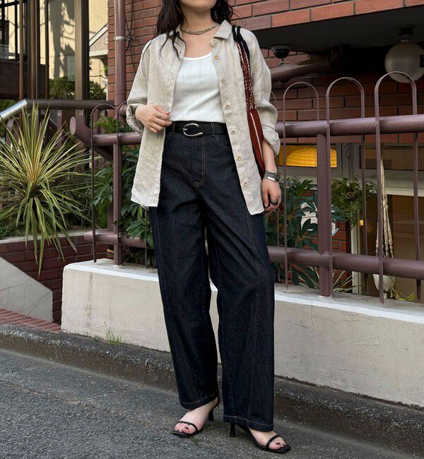 fredy emue「LINEN100 2WAYカシュクールシャツ」|シャツ・ブラウス|