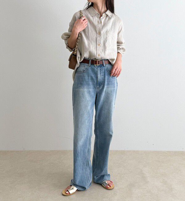 fredy emue「LINEN100 2WAYカシュクールシャツ」|シャツ・ブラウス|