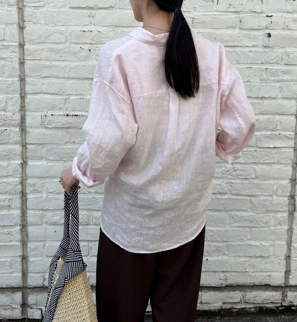 fredy emue「LINEN100 2WAYカシュクールシャツ」|シャツ・ブラウス|