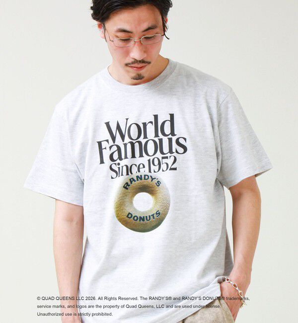 GLOSTER「【GOOD ROCK SPEED】Randy&rsquo;s Donuts / ランディーズドーナツ プリントT」|Tシャツ・カットソー|