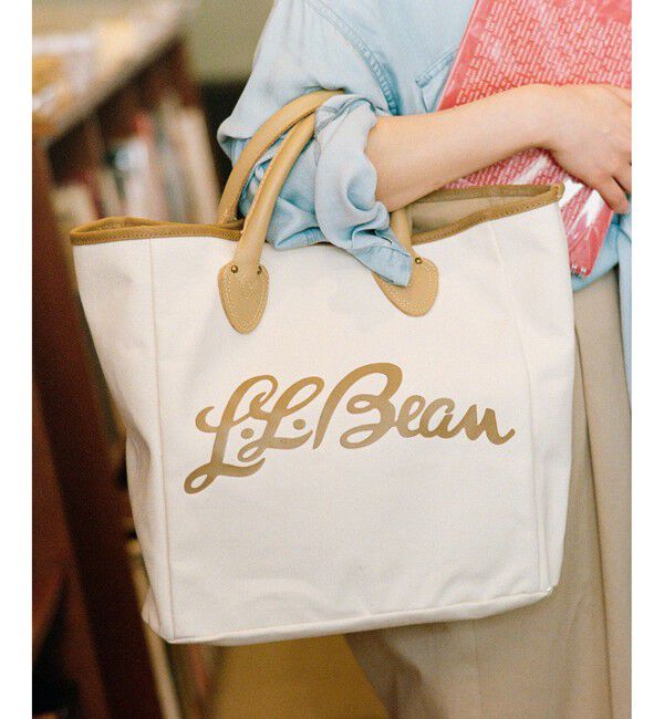 SALON adam et rope'「【L.L.Bean for SALON（エル・エル・ビーン）】別注スクエアトートバッグ」|トートバッグ|