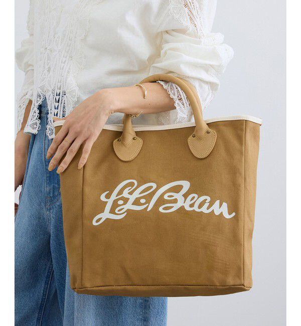 SALON adam et rope'「【L.L.Bean for SALON（エル・エル・ビーン）】別注スクエアトートバッグ」|トートバッグ|