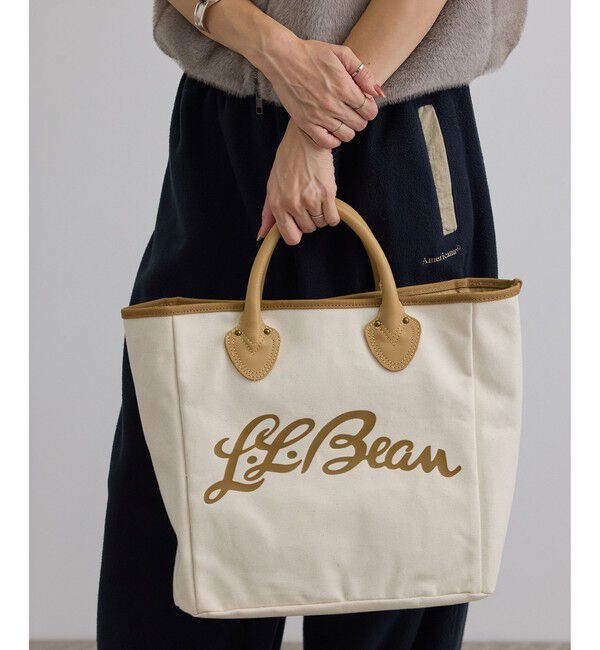 SALON adam et rope'「【L.L.Bean for SALON（エル・エル・ビーン）】別注スクエアトートバッグ」|トートバッグ|