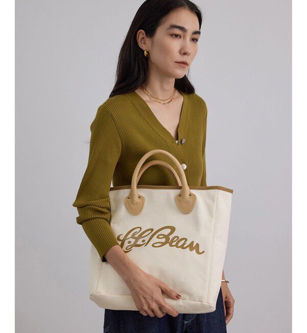 SALON adam et rope'「【L.L.Bean for SALON（エル・エル・ビーン）】別注スクエアトートバッグ」|トートバッグ|