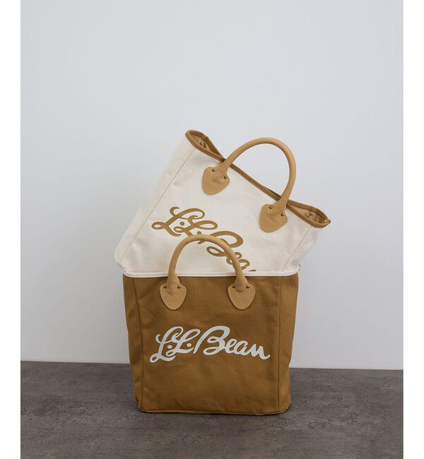 SALON adam et rope'「【L.L.Bean for SALON（エル・エル・ビーン）】別注スクエアトートバッグ」|トートバッグ|