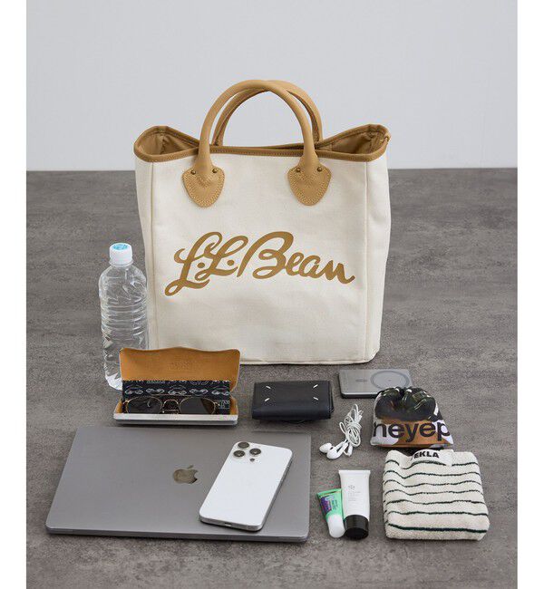 SALON adam et rope'「【L.L.Bean for SALON（エル・エル・ビーン）】別注スクエアトートバッグ」|トートバッグ|