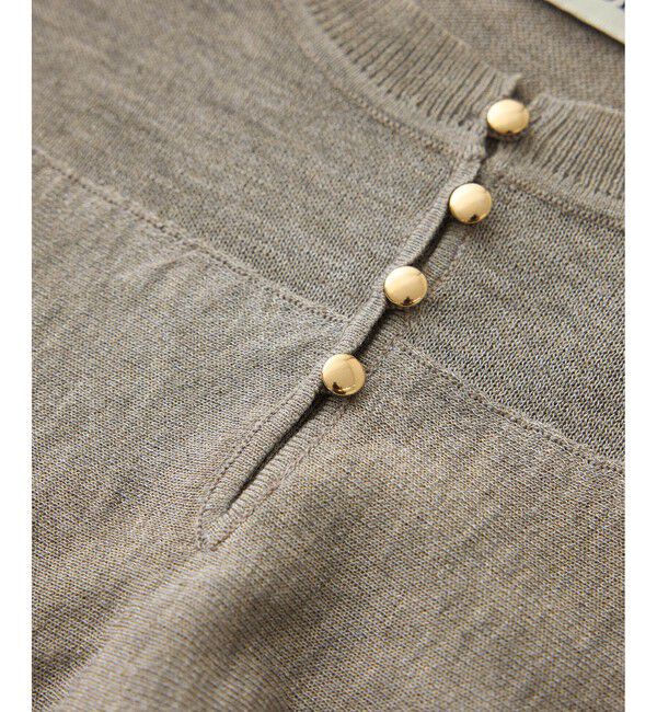 ROPE「LEVITA ティアードフリルニットプルーオーバー/接触冷感・イージーケア」|Tシャツ・カットソー|