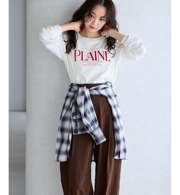 VIS「ロゴ＆フォトアソートロングTシャツ」|Tシャツ・カットソー|