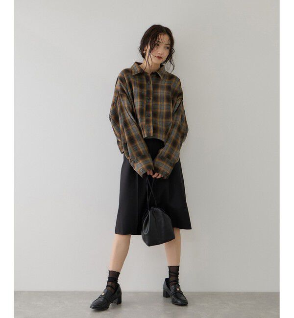 VIS「【WEB限定】オンブレチェックシャツ」|シャツ・ブラウス|