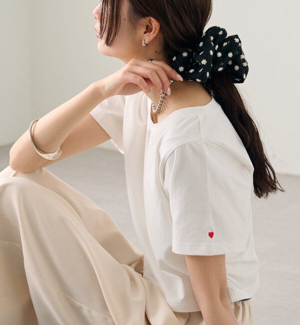  「バックロゴプリントちびTシャツ」|Tシャツ・カットソー|