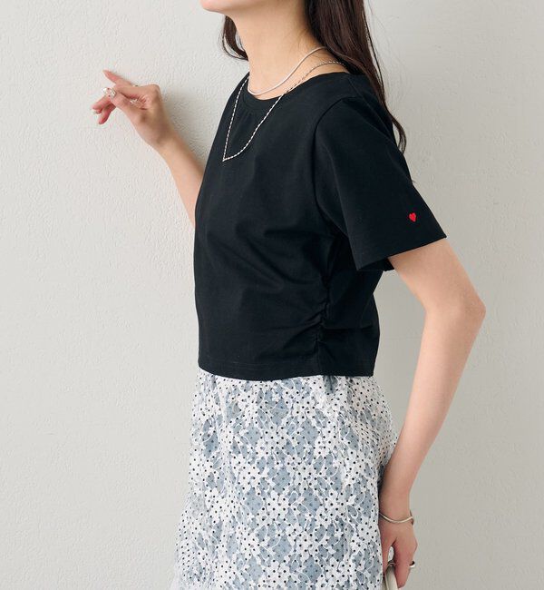  「バックロゴプリントちびTシャツ」|Tシャツ・カットソー|