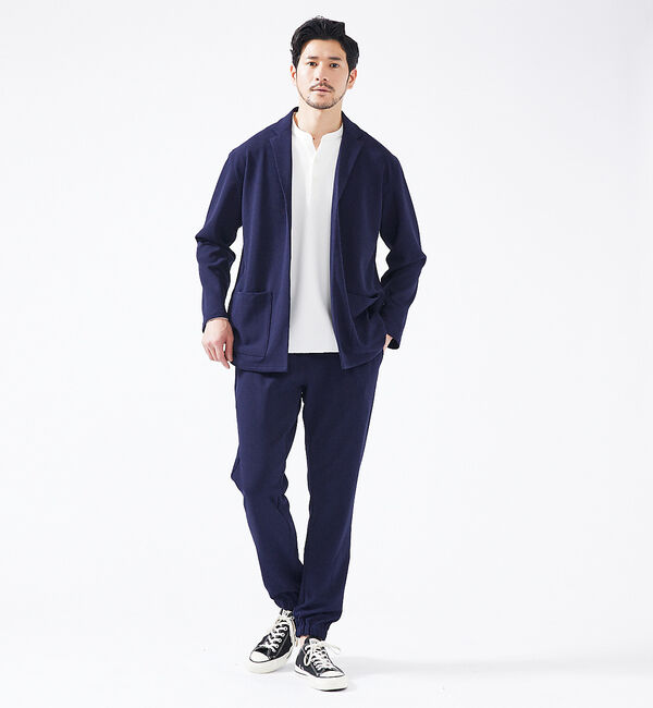 ABAHOUSE「【セットアップ対応】ハイストレッチ ジョーゼット ジョガーパンツ」|その他|