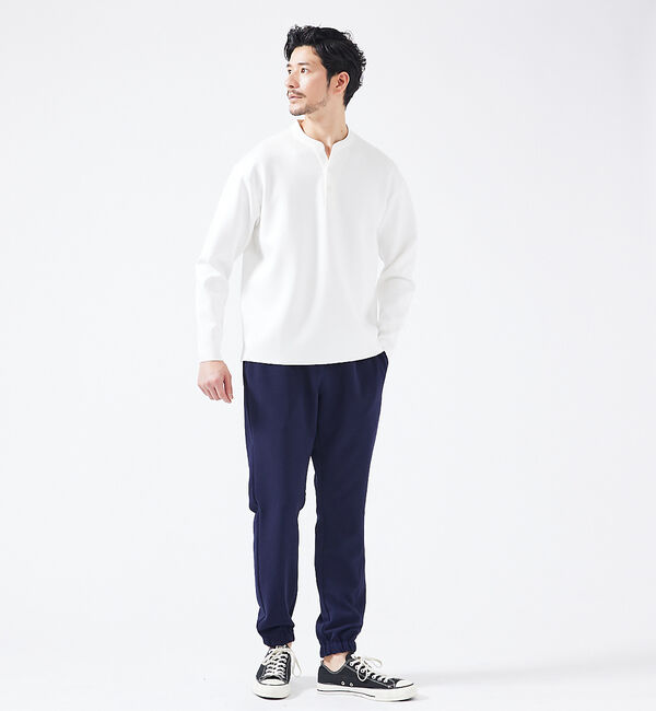 ABAHOUSE「【セットアップ対応】ハイストレッチ ジョーゼット ジョガーパンツ」|その他|