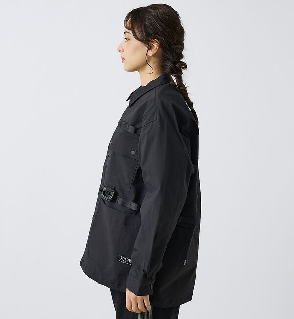 ABAHOUSE「【POLER/ポーラー】STRECH GEAR POCKET JK/撥水/ワーク」|アウトドア|