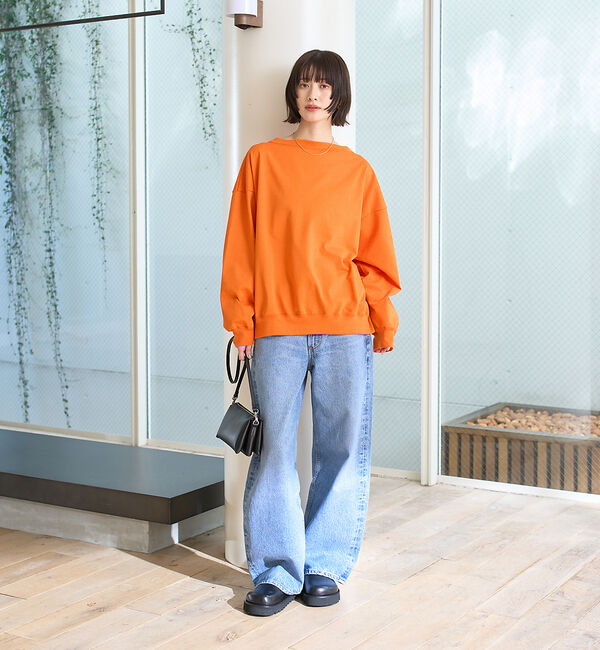 Rouge vif「ゆるシルエットバックヘンリーカットプルオーバー」|Tシャツ・カットソー|
