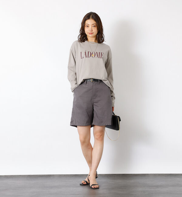 Rouge vif「別注【MICA&DEAL /マイカアンドディール】LADOME プリントロンT」|Tシャツ・カットソー|