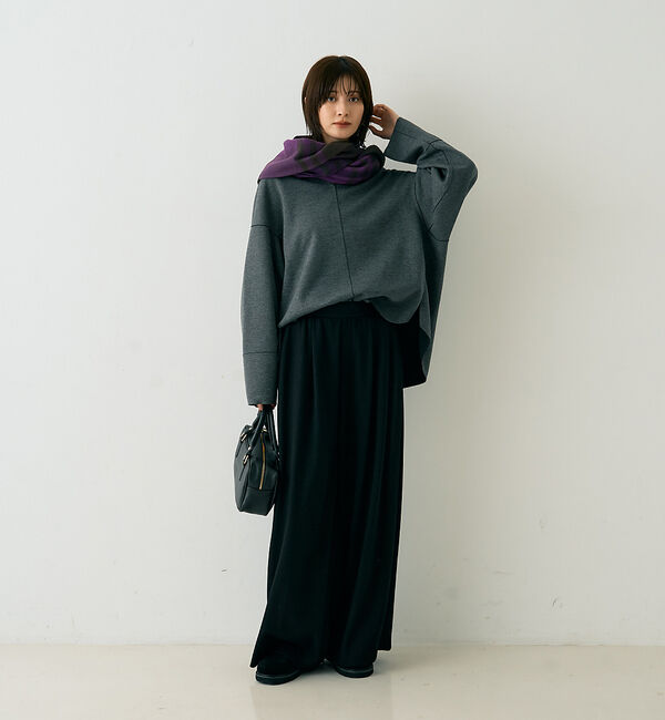 Rouge vif「圧縮ニットプルオーバーブラウス」|ニット・セーター|