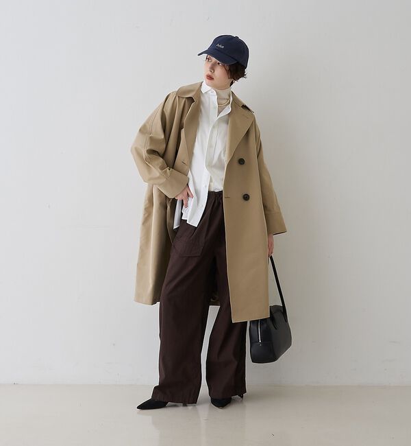 Rouge vif「防縮Wシアータートルリブニット」|ニット・セーター|