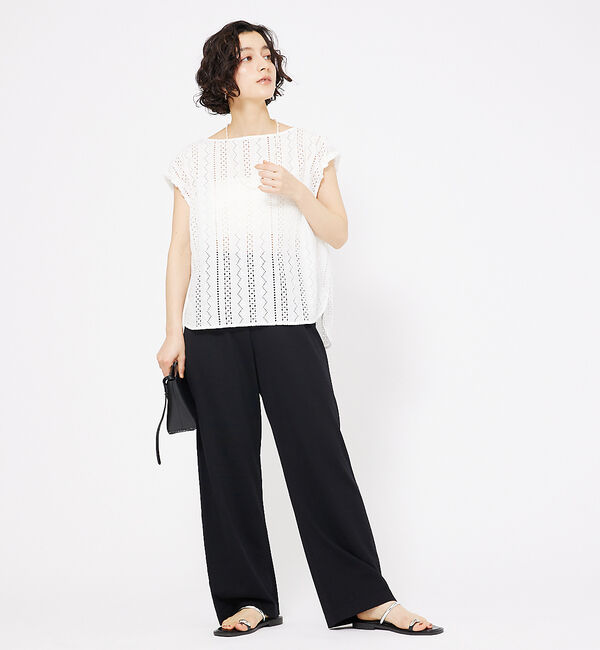 qualite「レーヨンストレッチストレートパンツ」|その他|